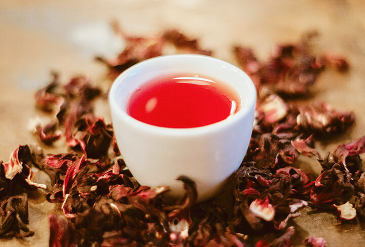 히비스커스와 히비스커스차