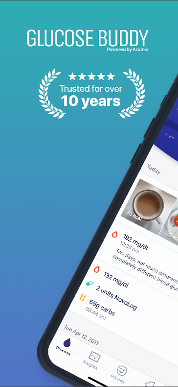 당뇨병 관리의 필수 도구, Glucose Buddy Diabetes Tracker