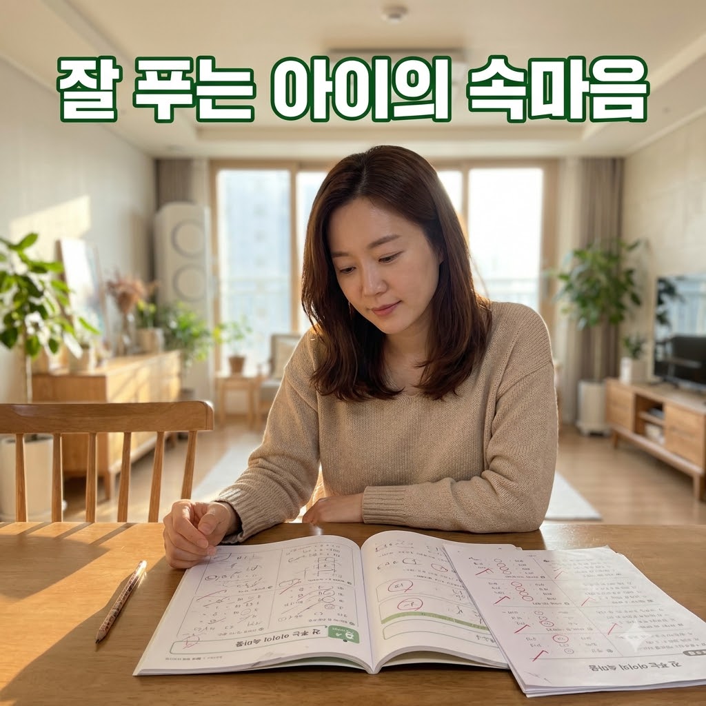 [자녀 교육] 말없이 문제집 잘 푸는 아이, 사실은 '부모의 미소' 때문에 버티는 중입니다