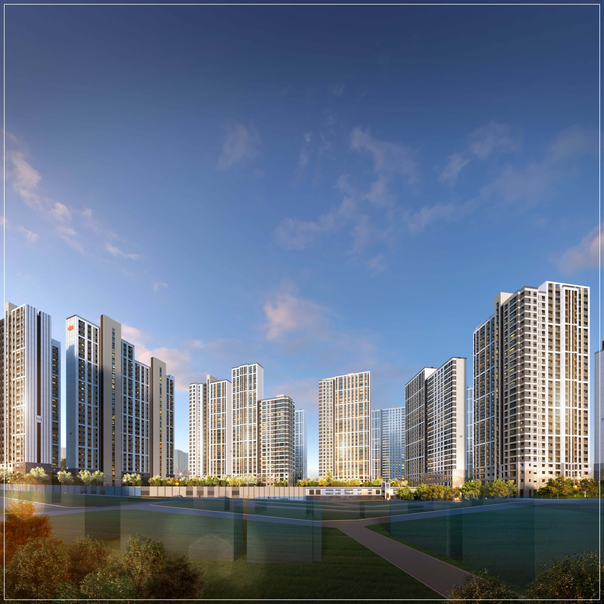 e편한세상 부평역 센트럴파트 잔여세대 선착순 분양