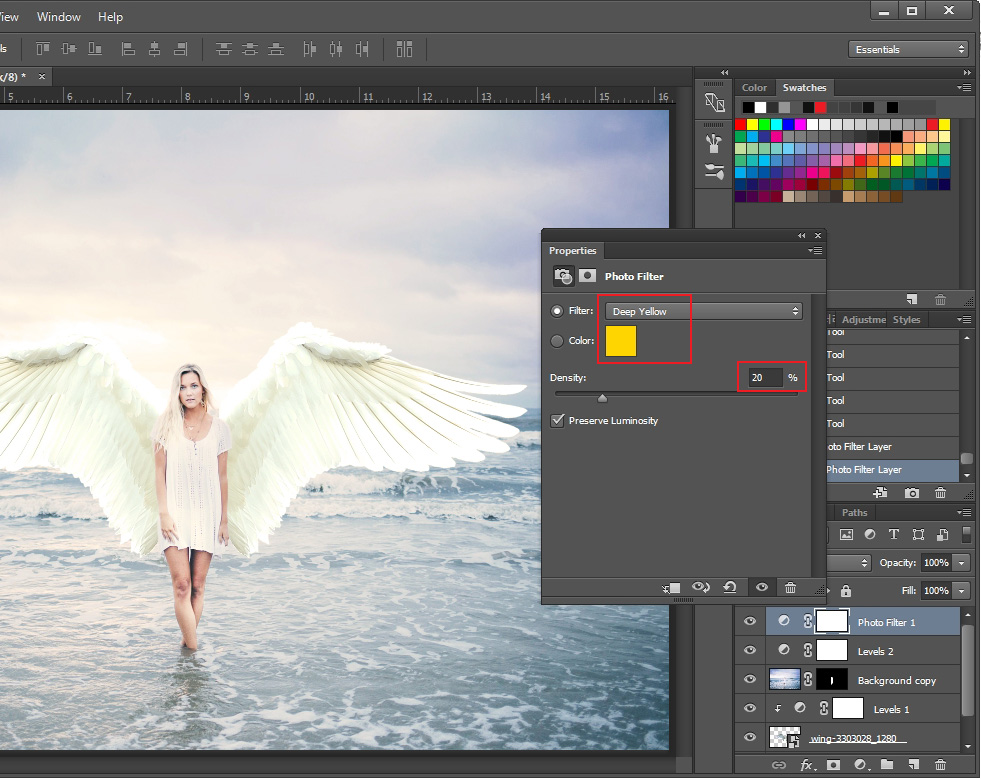 angel wings