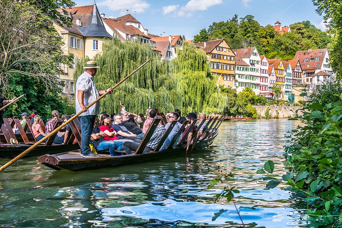 슈토허칸(Stocherkahn) 뱃놀이