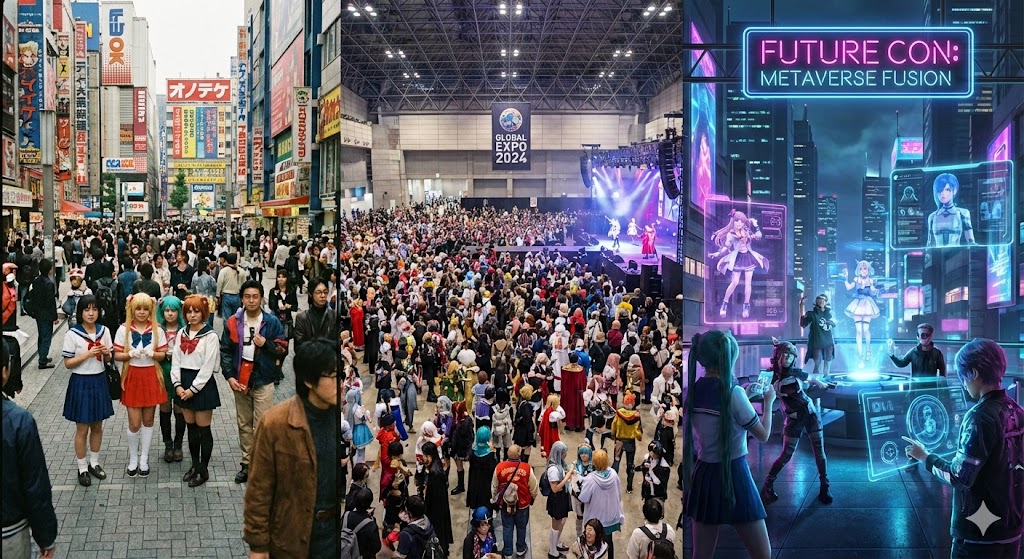 코스프레 문화의 확산 과정