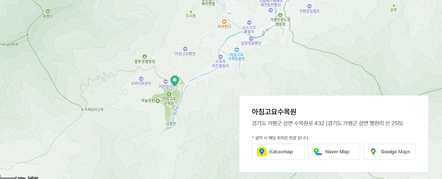 아침고요수목원 수국전시회