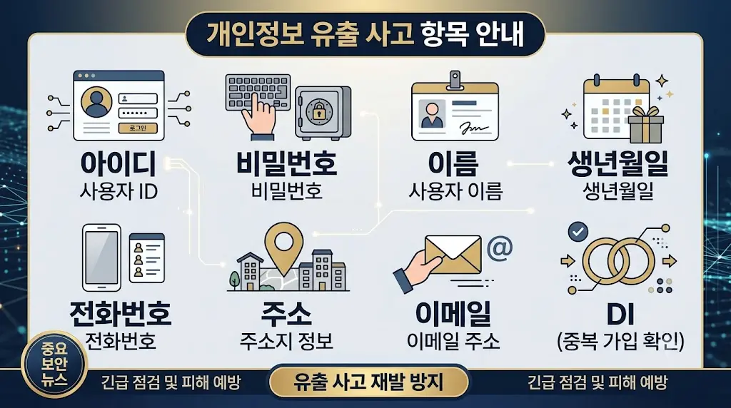 할리스 멤버십 유출 항목 비밀번호 전화번호 주소 이메일