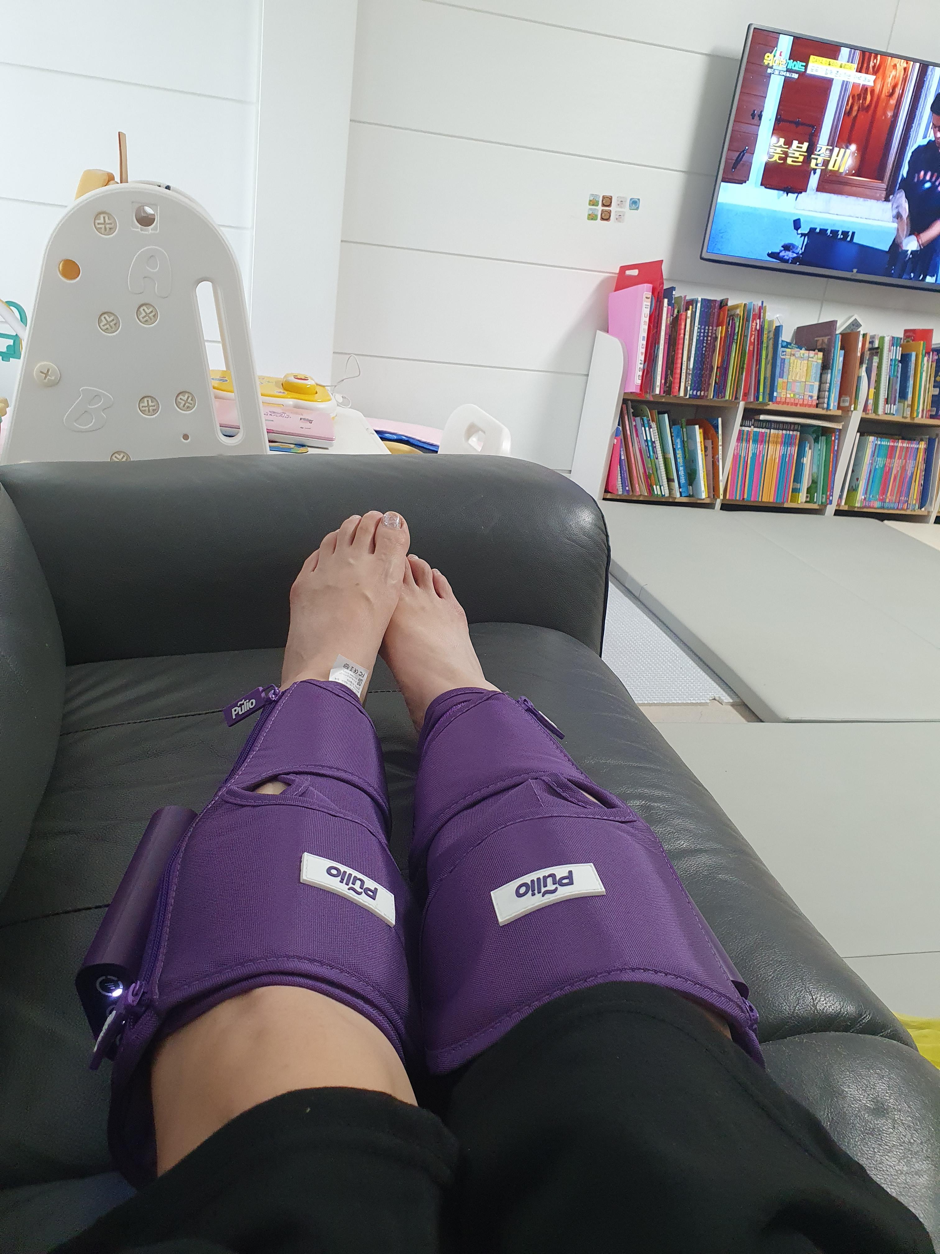 폴리오 종아리 마사지기