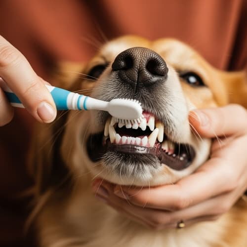 반려견 구강 관리는 생명 관리