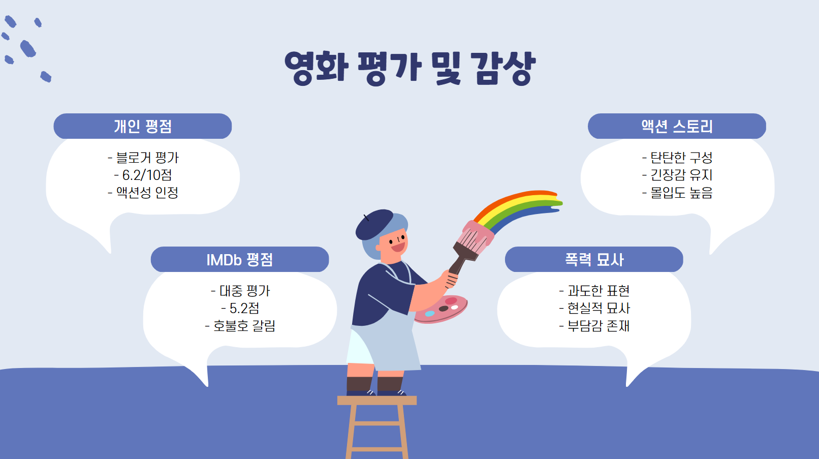영화 평가 및 감상 관련 사진