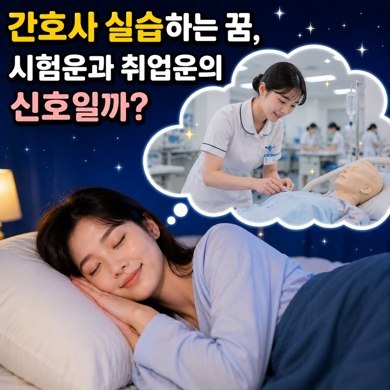 간호사 실습하는 꿈