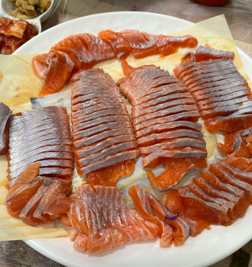 금빛송어횟집 대표 메뉴