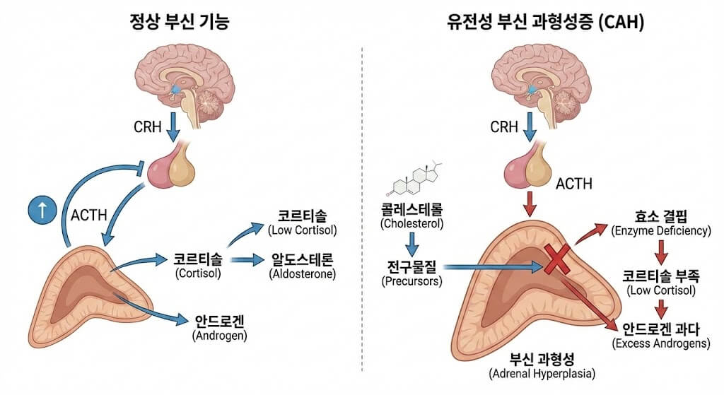 유전성 부신 과형성증
