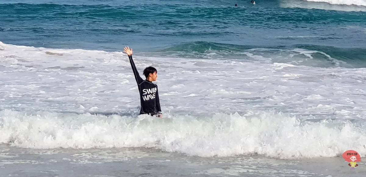 호주-시드니-본다이-비치-파도타는-조카님