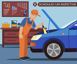 자동차 점검 일러스트