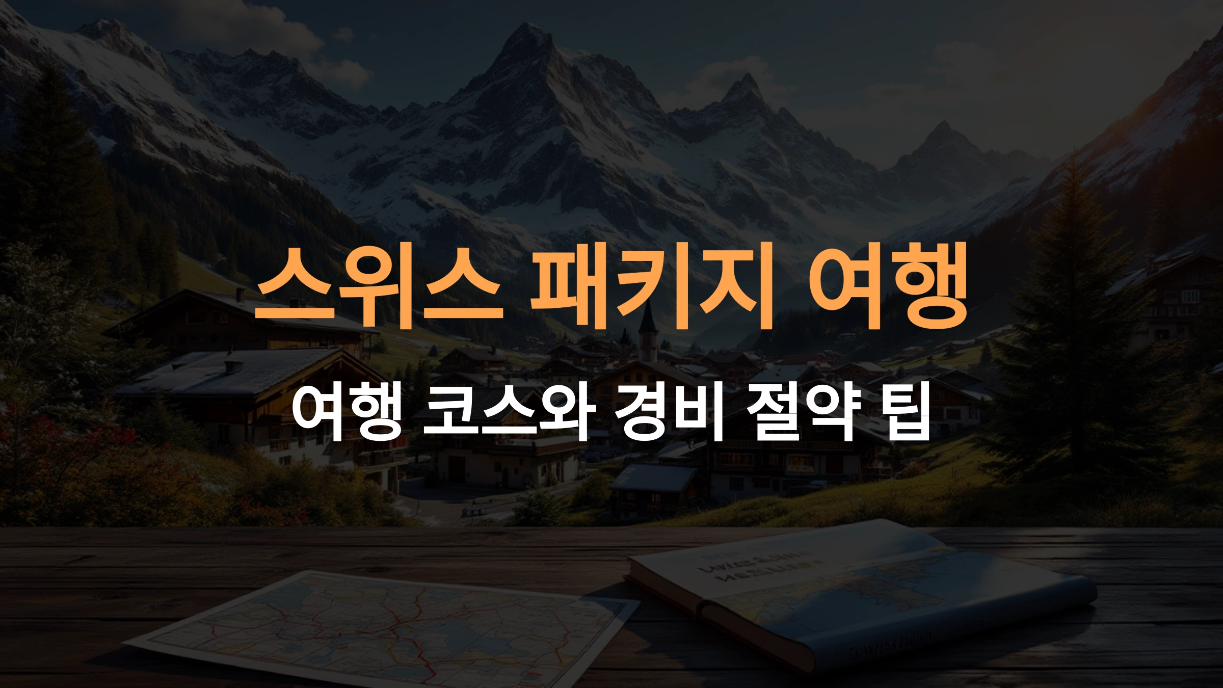 스위스 패키지여행 최고의 여행 코스와 경비 팁