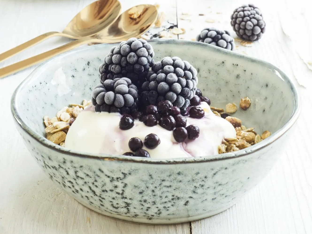 블루베리 그릭요거트