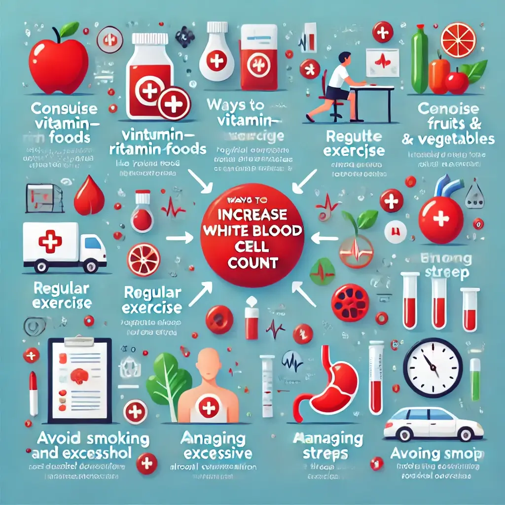 백혈구 수치 높이는 방법