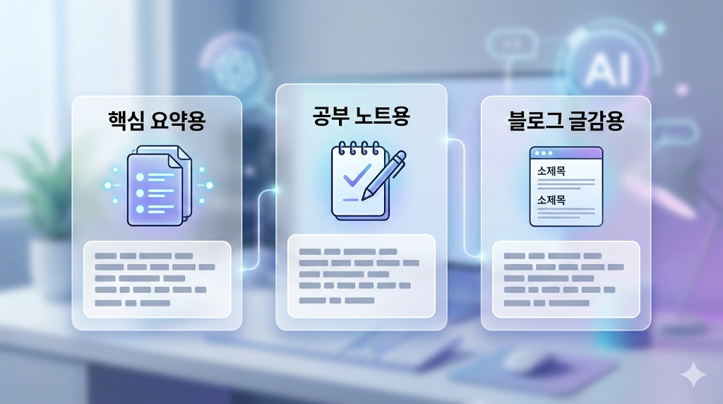 ChatGPT나 Gemini에 넣을 때 좋은 프롬프트