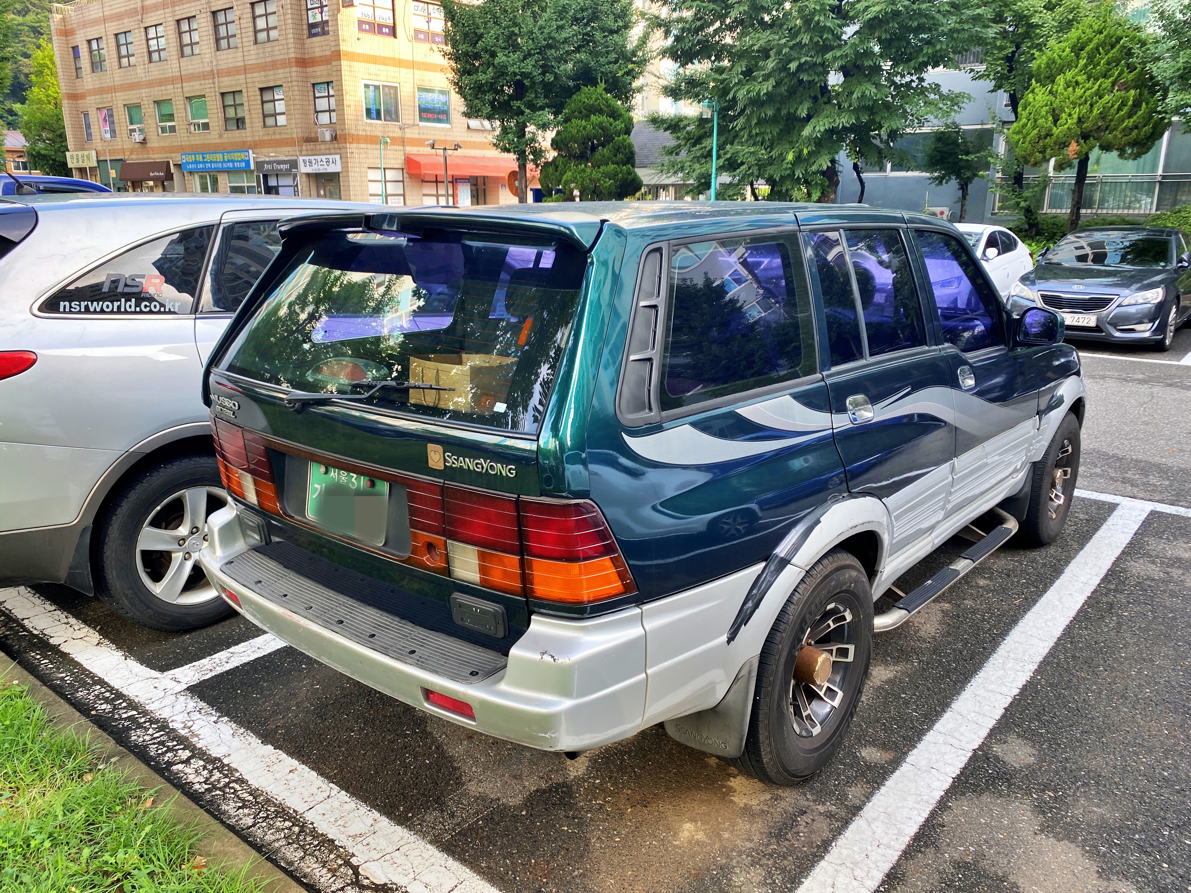 쌍용 자동차 무쏘