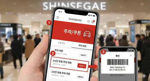 신세계백화점-무료주차-앱사용법-꿀팁