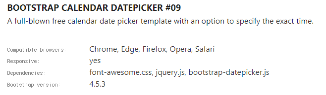 Date-picker-부트스트랩-bootstrap