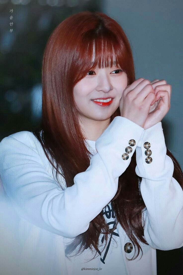 아이즈원 김민주 최애사진