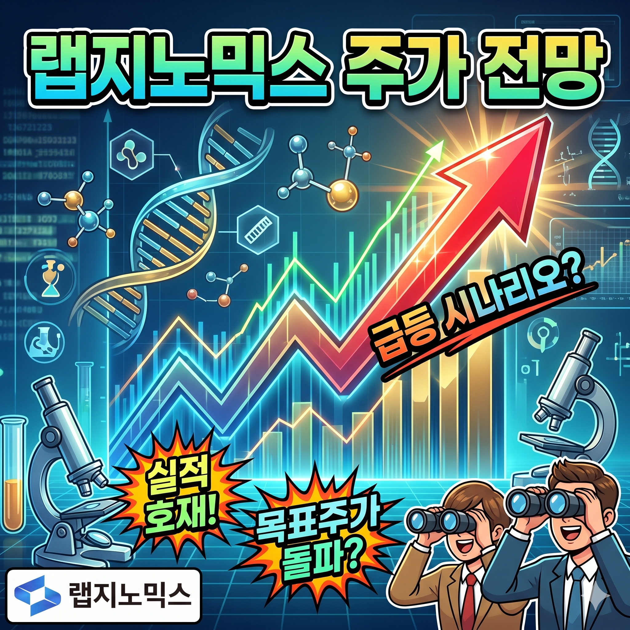 랩지노믹스 주가 전망