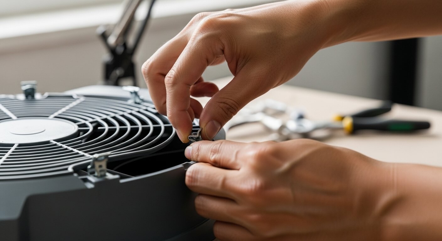 욕실 환풍기 먼지 제거하는 방법