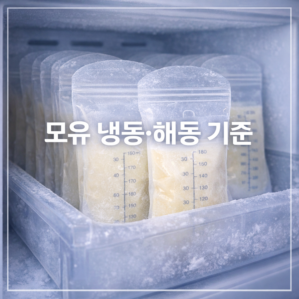 모유 저장팩, 언제까지 냉동 가능할까 해동 시기 총정리🍼