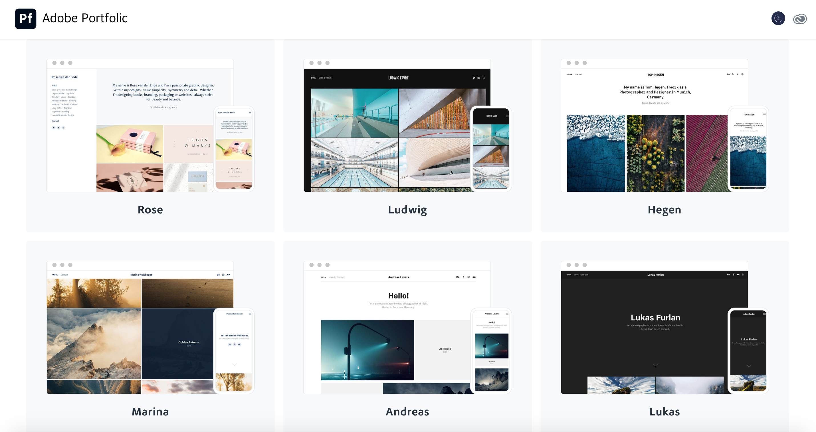 포트폴리오 사이트 모음2