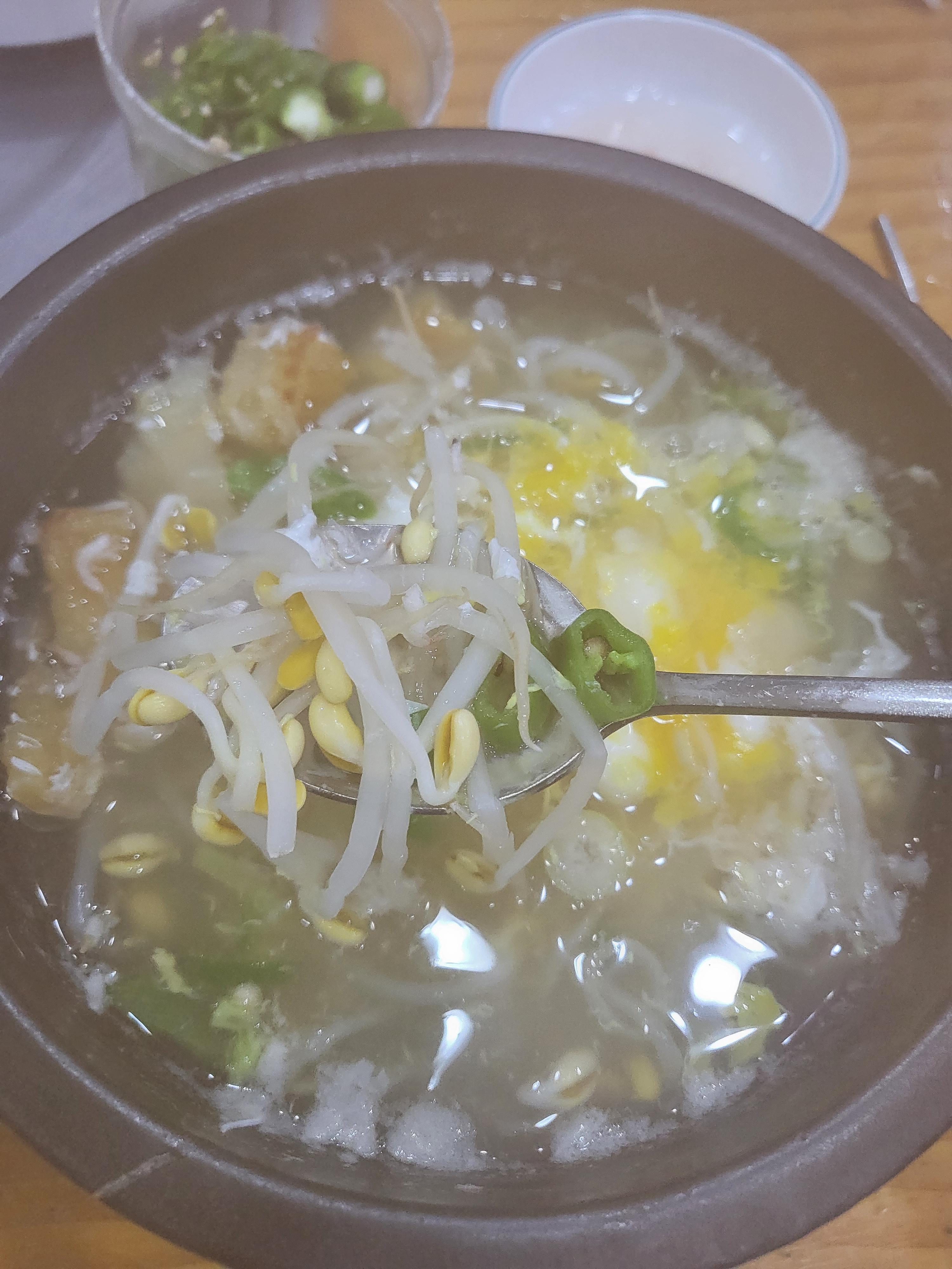 황태콩나물해장국효능