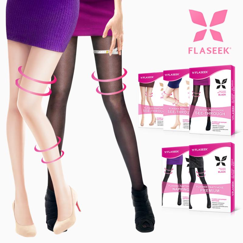 플레시크 판타롱스타킹 무릎스타킹 압박 보정 판타롱 스타킹