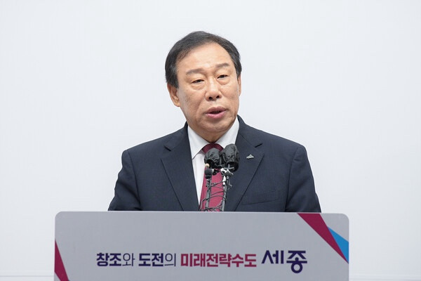 최민호 세종시장 해수부 이전 철회 요청