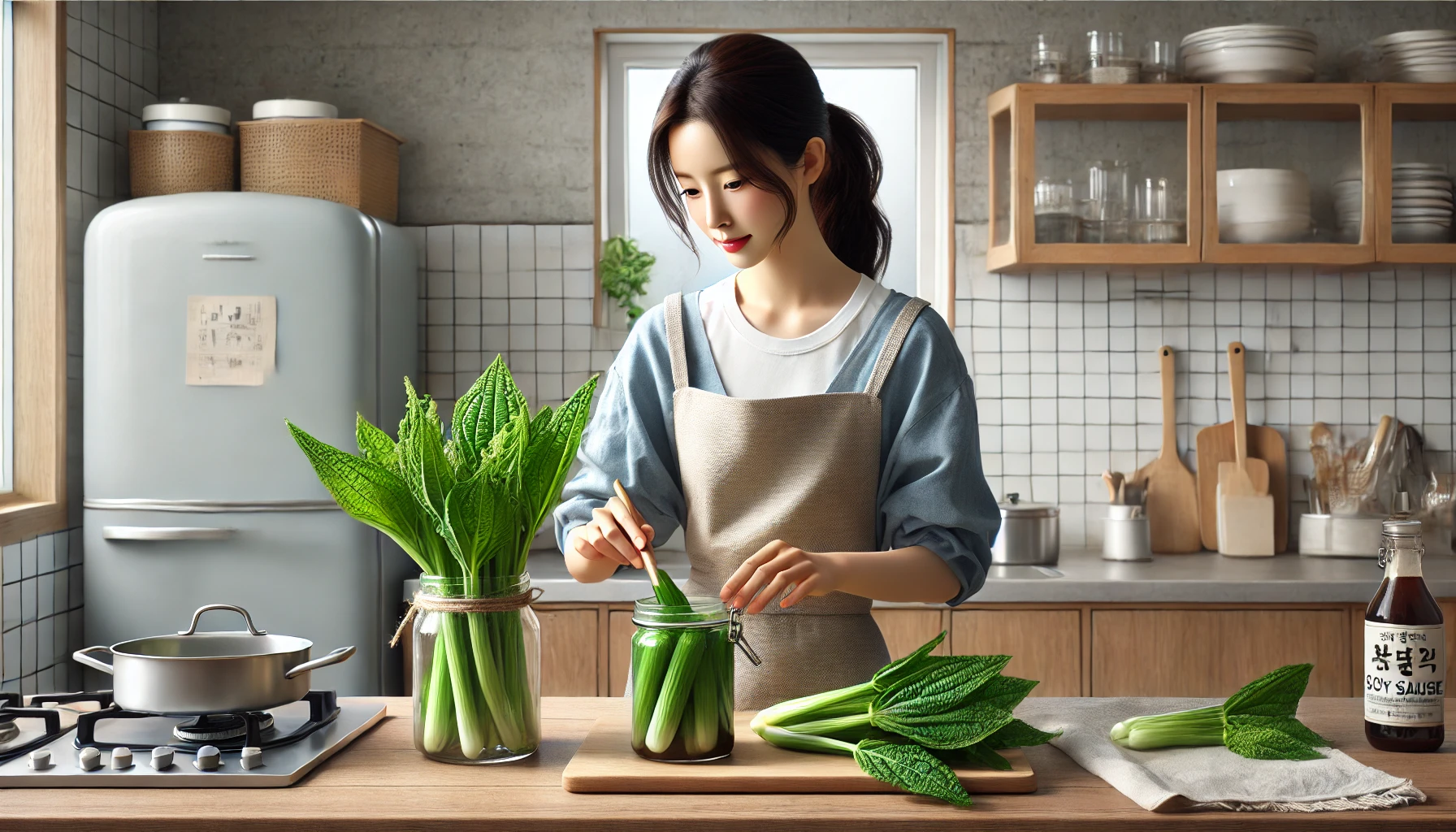 봄철 밑반찬으로 딱! 머위 장아찌 쉽게 담그는 레시피