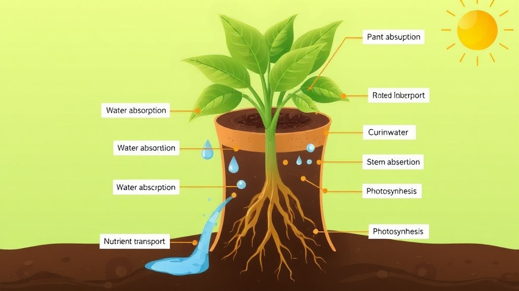 식물이 물을 먹는 경로