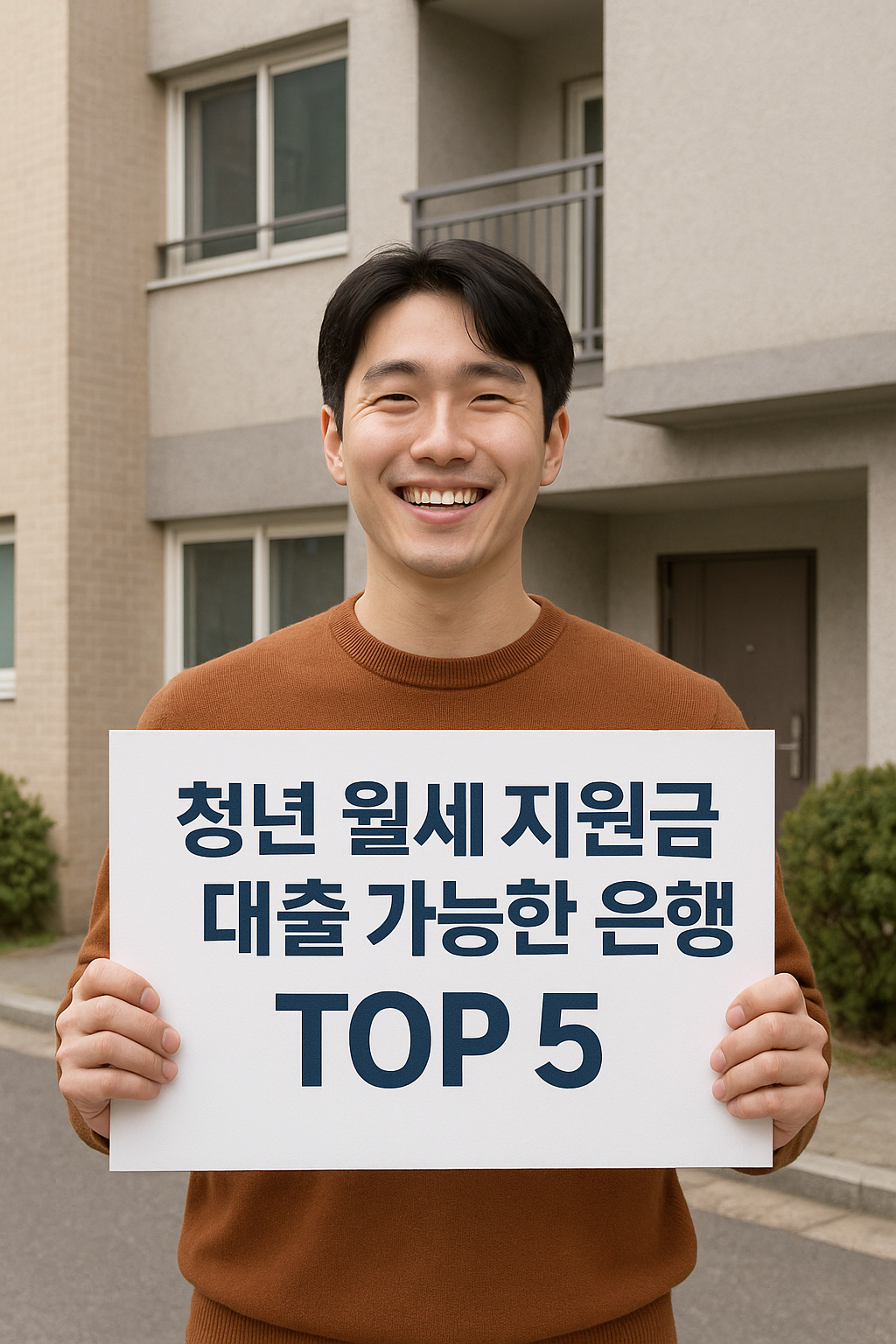 2025 청년 월세지원금 대출 가능한 은행 TOP5