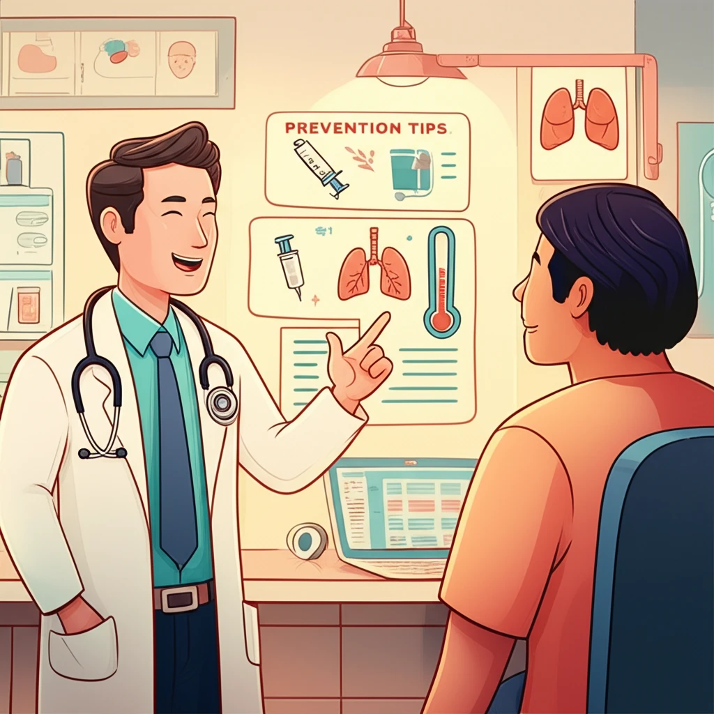 기관지염 졸업: 퇴원 후 관리로 재발..