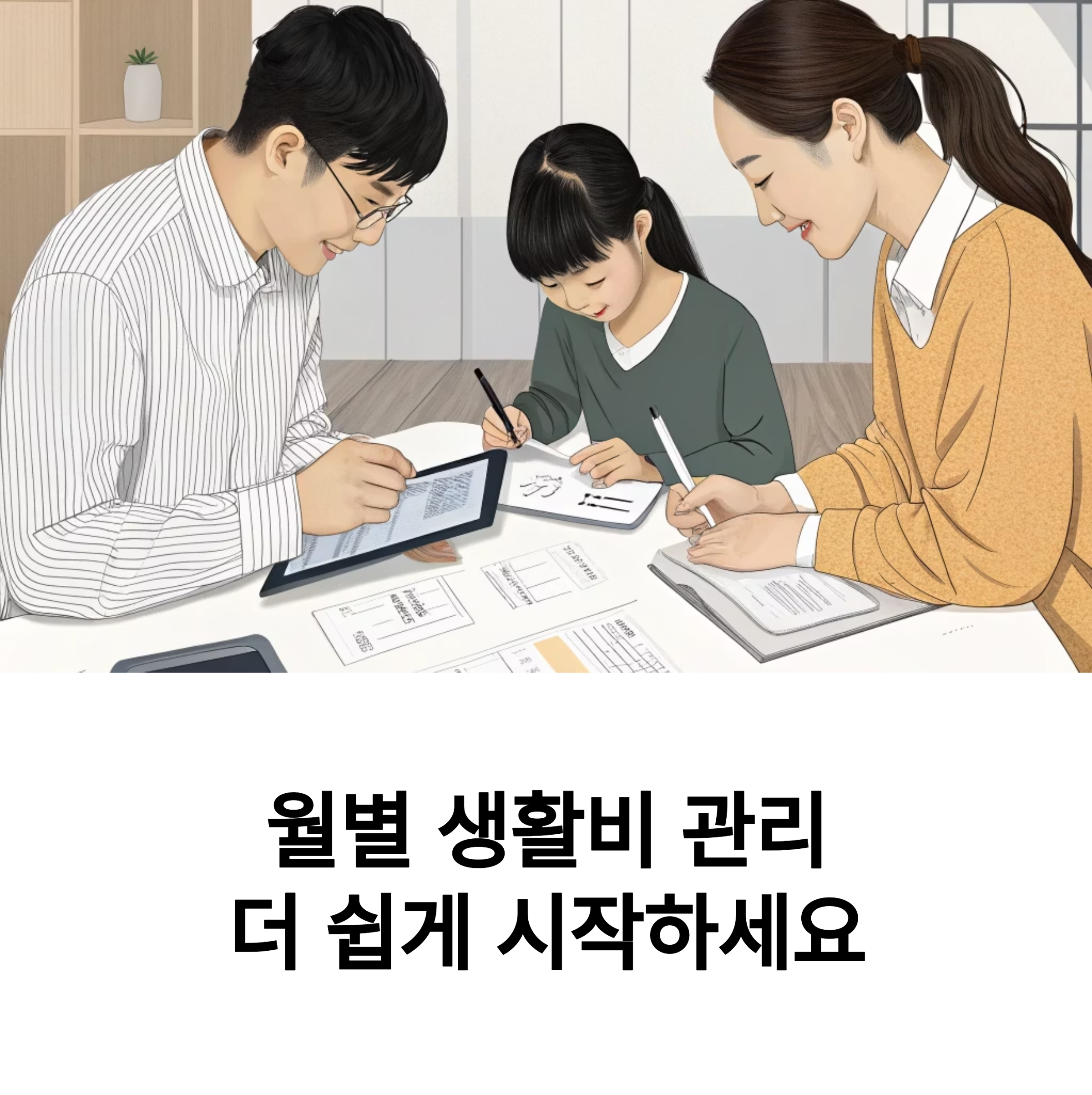 생활비 예산 관리