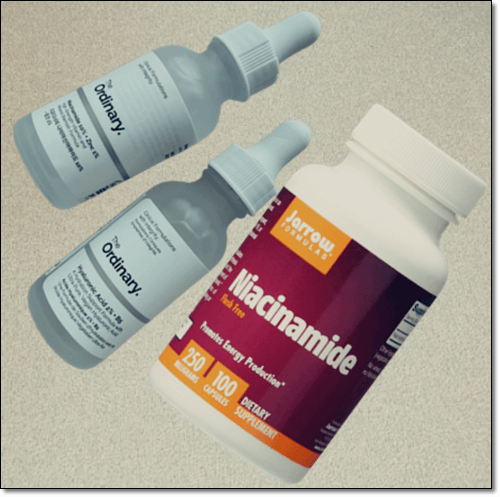 나이아신아마이드 보충제 및 세럼