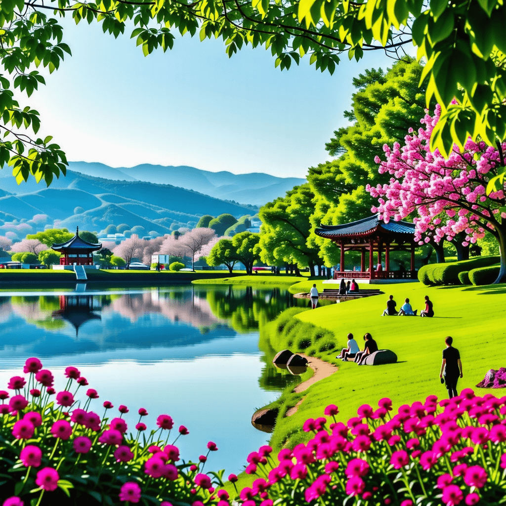 만석공원 벚꽃 명소