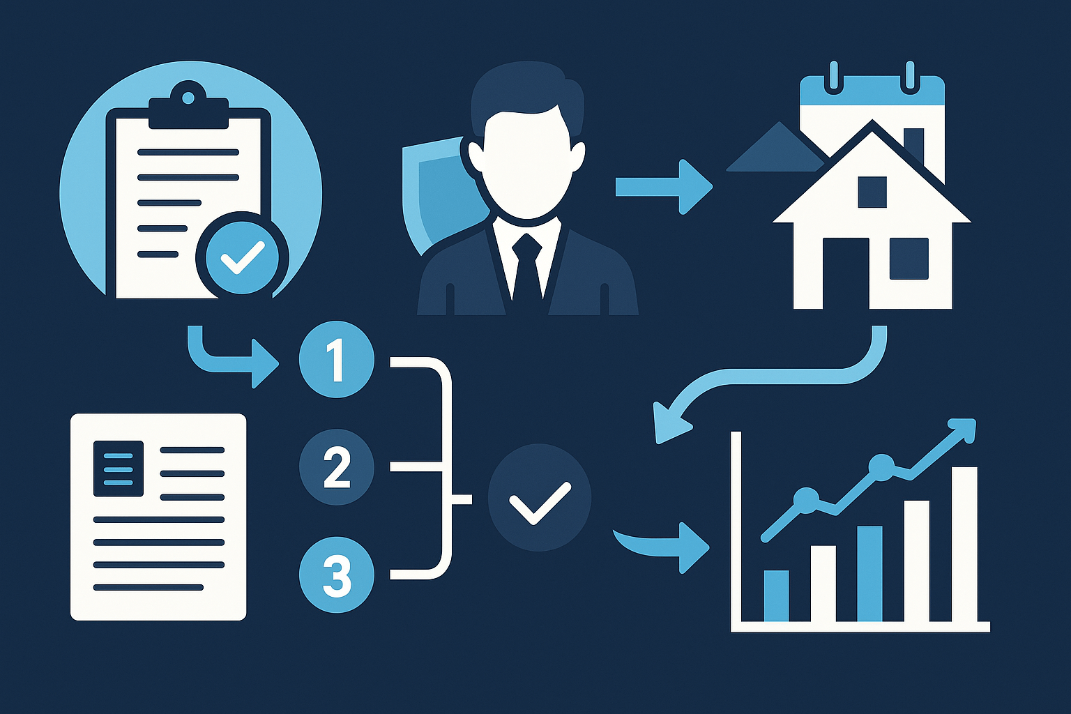 확정일자 받는 절차와 효력, 임차인 권리 보호를 나타낸 이미지