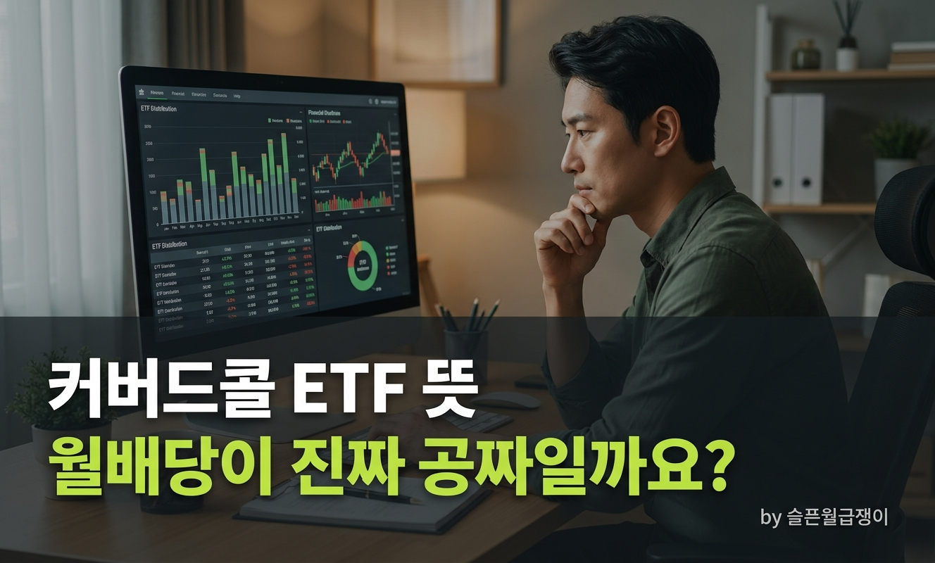 커버드콜 ETF 월배당 개념 설명