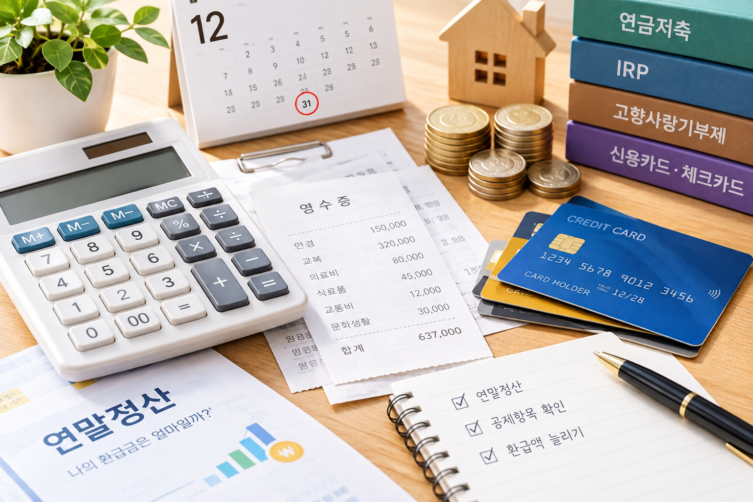 놓치기 쉬운 연말정산 공제 항목 총정리