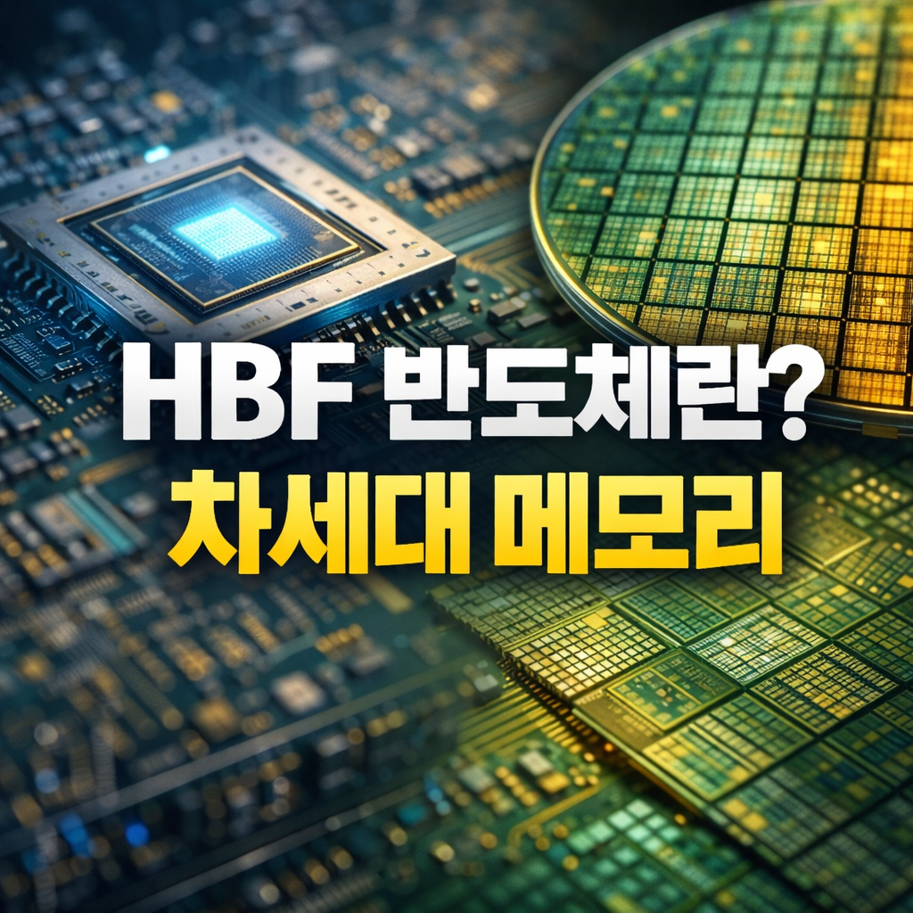 HBF 반도체란 무엇인가｜HBM 다음 차세대 메모리 기술과 관련주