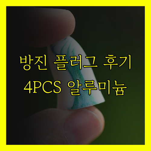 아이폰 방진 플러그 사용 후기? 4P