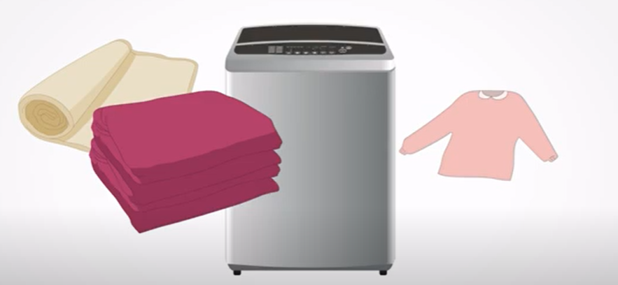 세탁물 혼합세탁에 의한 탈수 고장