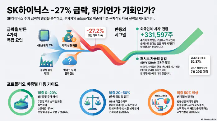외국인 순매수 전환&middot;EWY&middot;DRAM 유통주 증가가 말하는 것, 7월 20일 기준 중간 점검