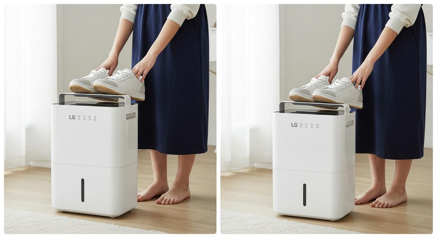 lg제습기 신발 건조