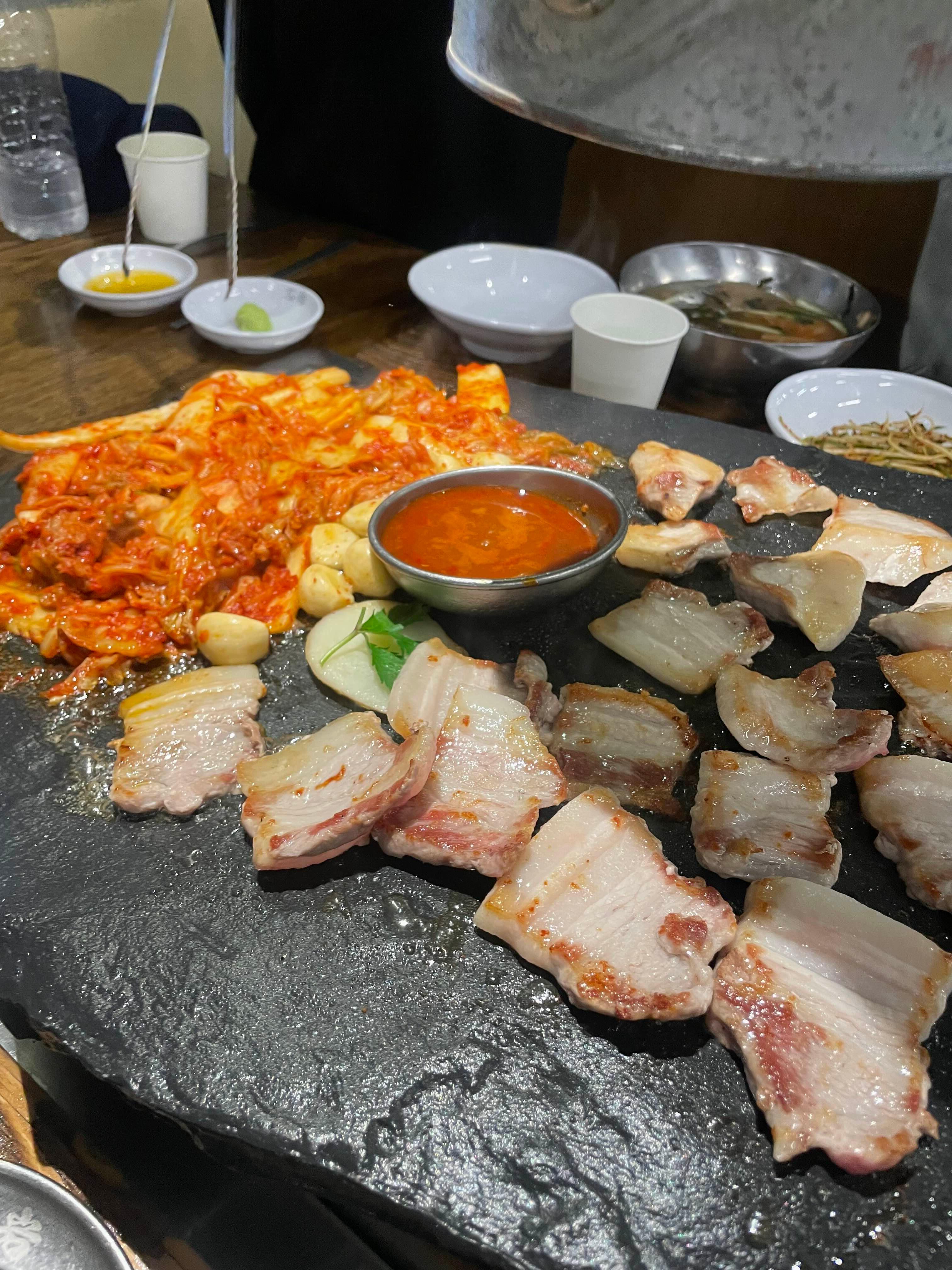 포항 고기맛집 석암생소금구이 효자점