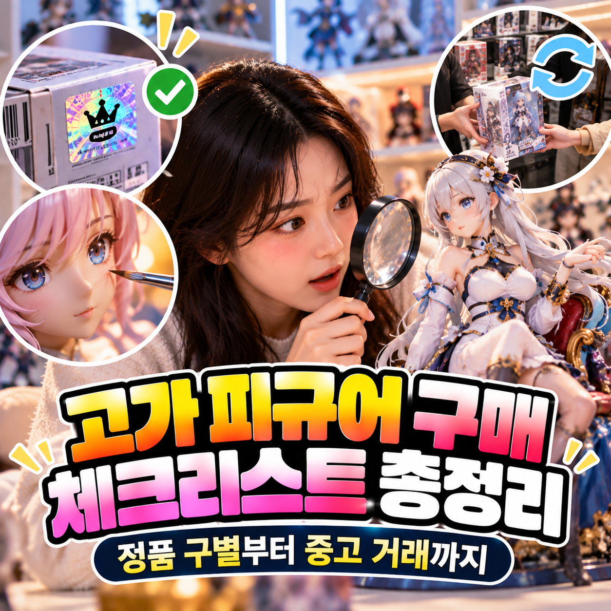 고가 피규어 구매 체크리스트