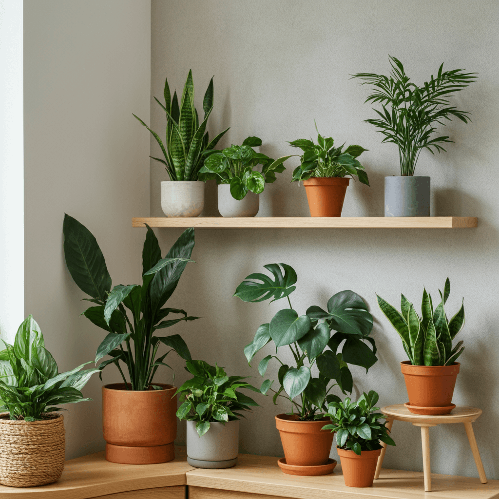 겨울 공기정화식물 실내에서 키우기 쉬운 식물 관리 쉬운 식물 추천 겨울철 인테리어 식물 초보자 식물 키우기 공기정화 효과 식물